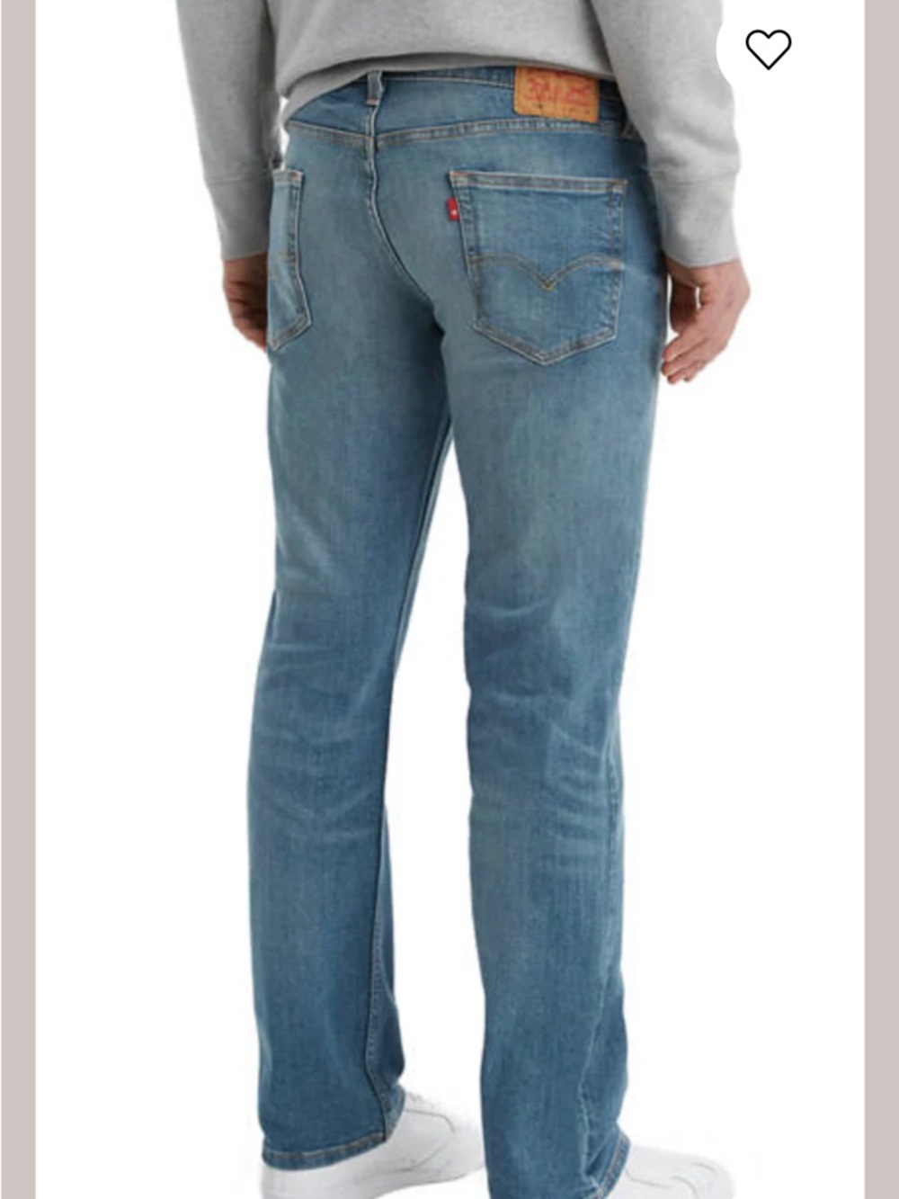 Levi's 514 Stone wash Straight Leg Jeans 29 x 32